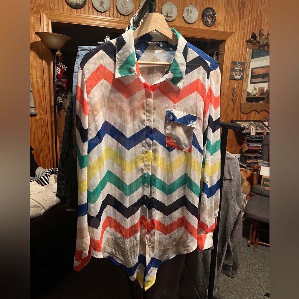 Button Down Top
